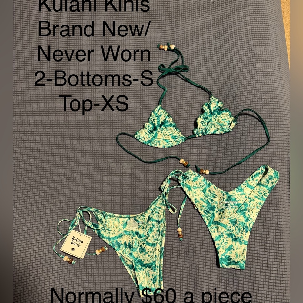 Kulani Kinis Green Bikini Set